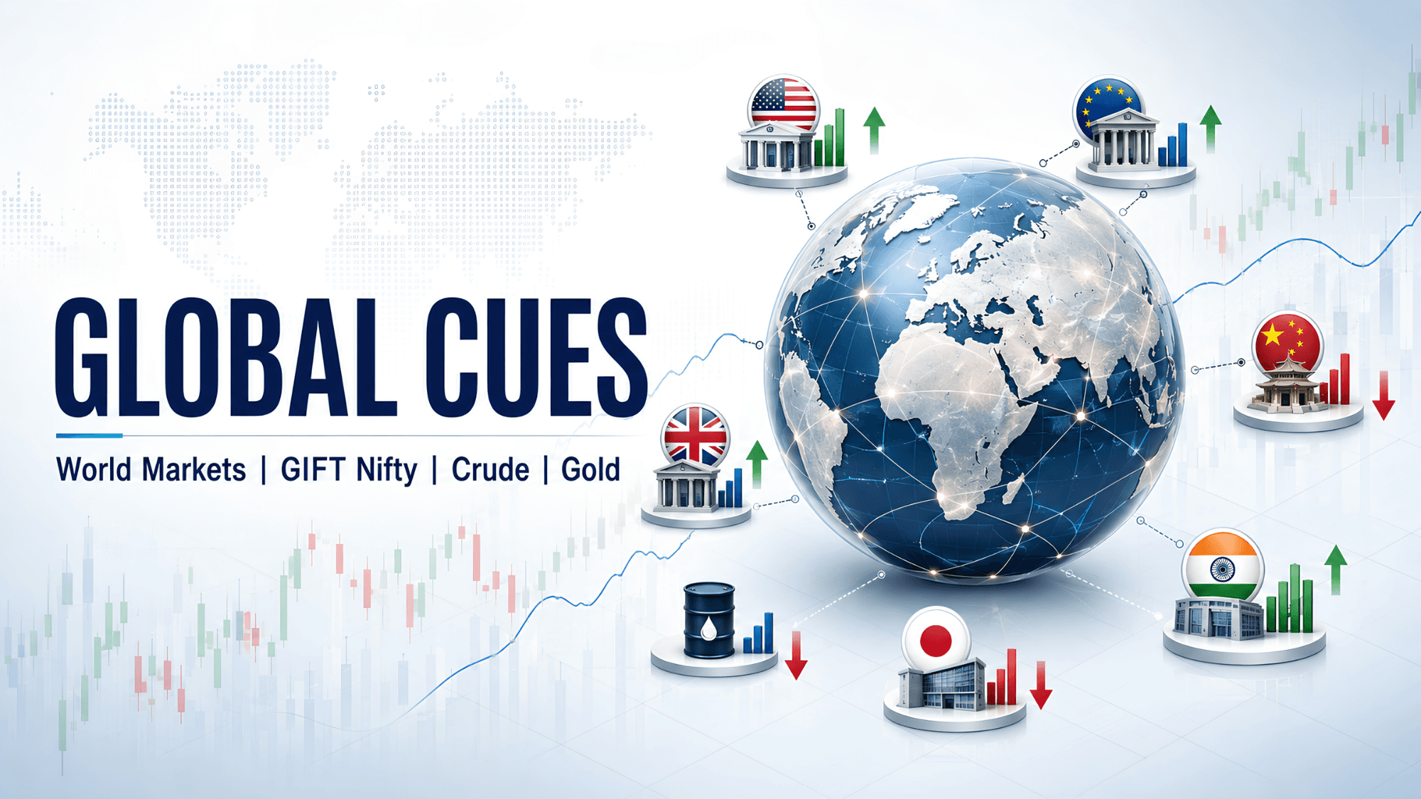 Global Cues : GIFT Niftyથી Wall Street સુધી ક્યાં જોવા મળી રહી છે તેજી